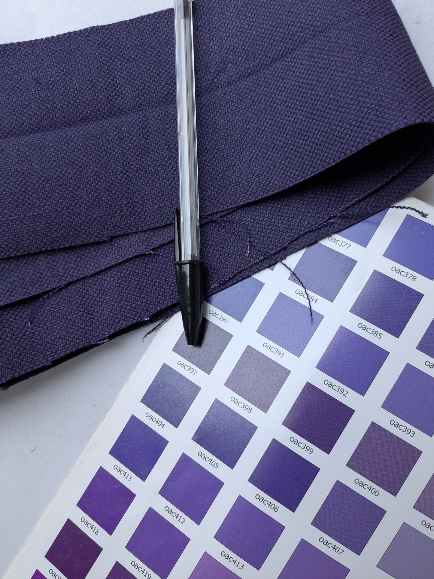 Scalamandre Caleido Viola Profondo Deep Purple Cotton Linen Old World Weavers Heavy MSRP USD 120/y
