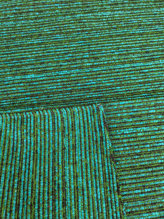 56 EV37 25" x 26" Lelievre Paris Maracas Malachite Green Solid Texture Polyester