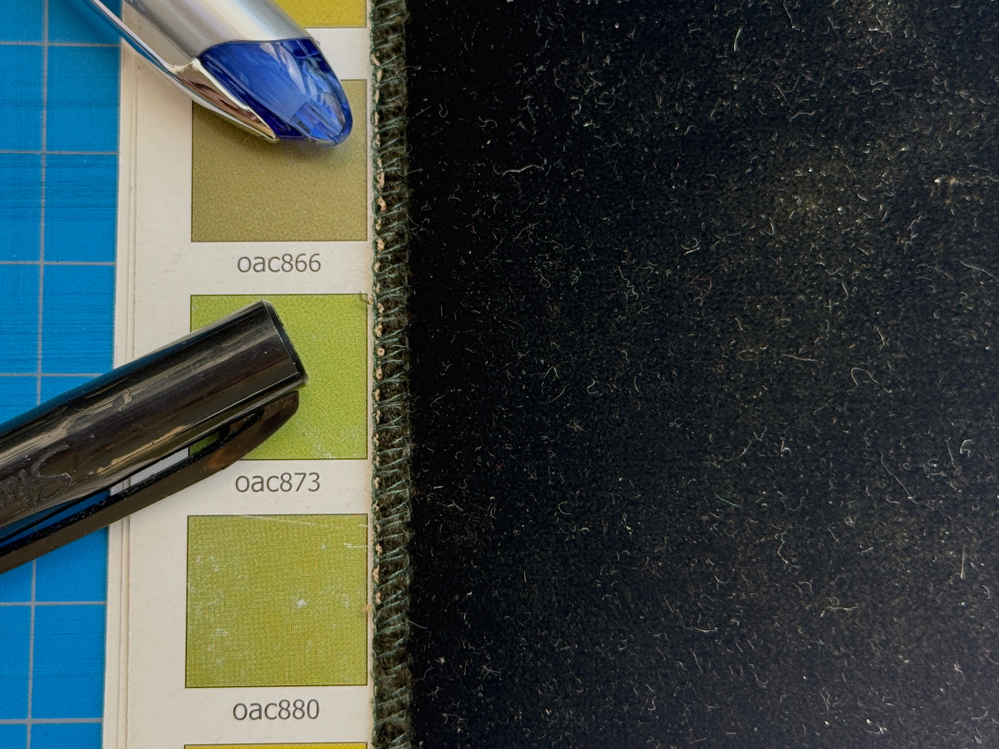 King's Silk Velvet Dark Olive Green Radiance Highest Quality Heavy 39,000+ martindale MSRP USD 728/Yard