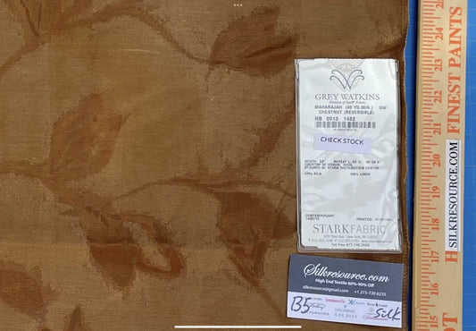 6 Berkbox5 Scalamandre Silk Square Maharajah Brown