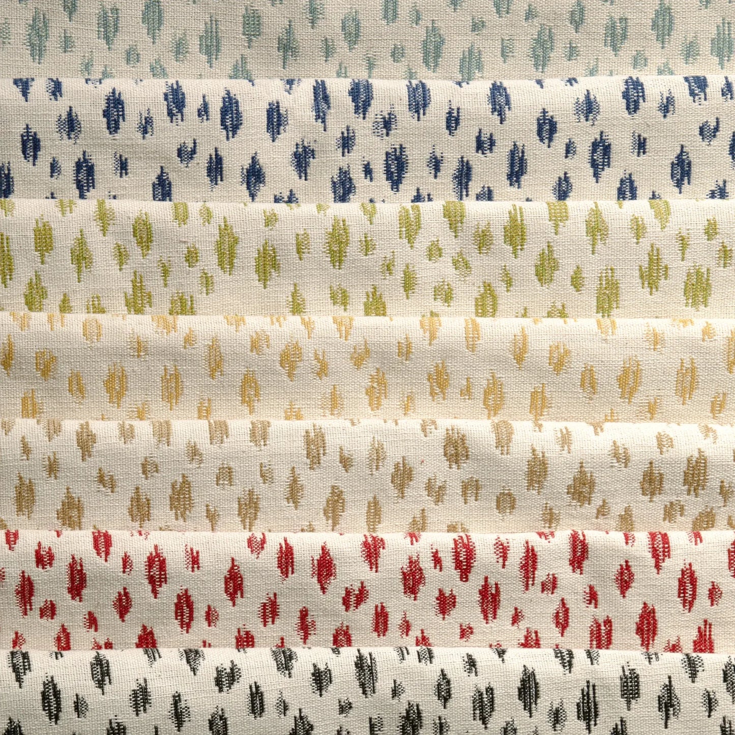 Special Order Brunschwig & Fils Honfleur Woven - Aqua Animal Skin Ikat Southwestern Small Scale MSRP USD236/y