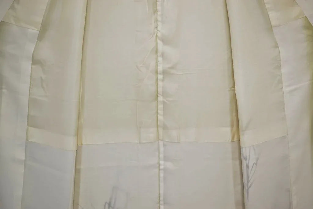 Silk Vintage Silk Wedding Tsukesage Hand painted Autumn Grass