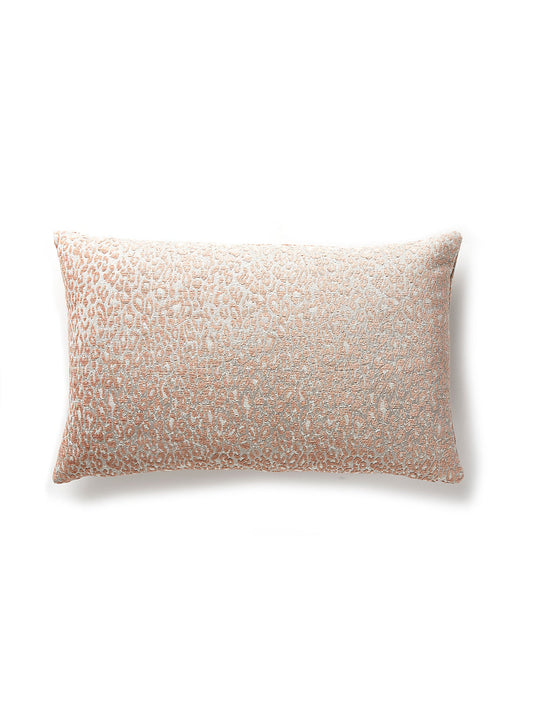Scalamandre Leopard 14 X 22 - Pink Sand Decorative Pillow