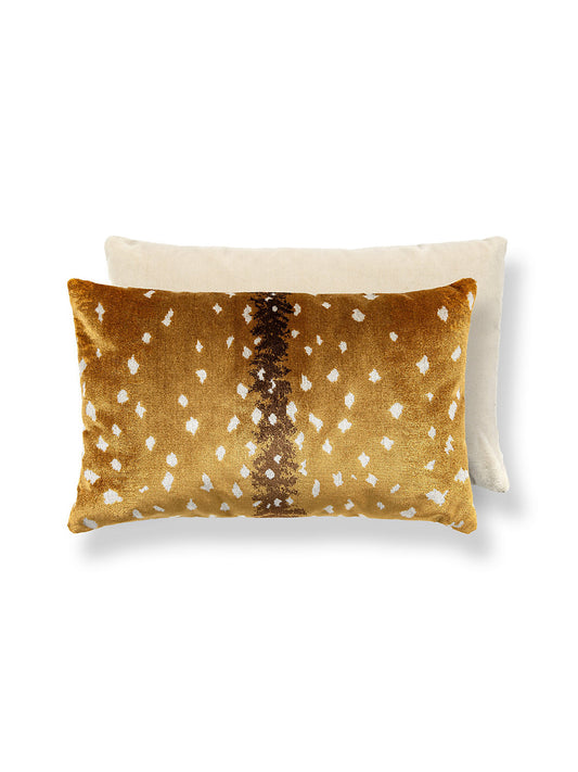 Scalamandre Antelope 14 X 22 - Tawny / Beige Decorative Pillow