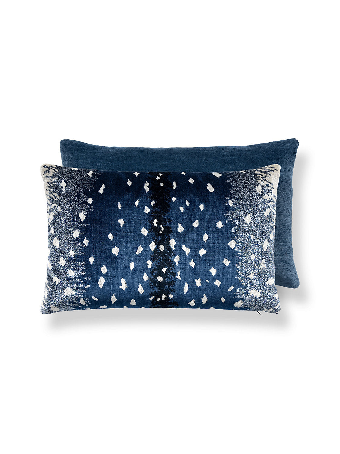 Scalamandre Antelope 14 X 22 - Midnight / Navy Decorative Pillow