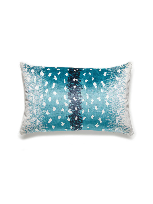 Scalamandre Antelope 14 X 22 - Peacock Decorative Pillow