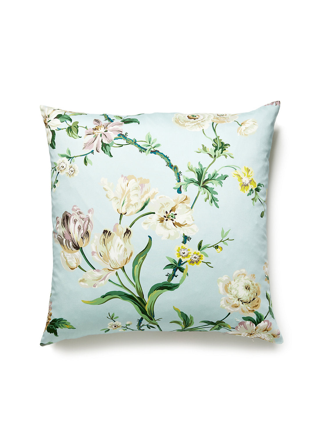 Old World Weavers Botanical Garden 22 X 22 - Celadon Decorative Pillow