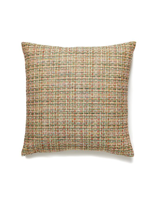 Old World Weavers Faye 22 X 22 - Olive Coral Decorative Pillow