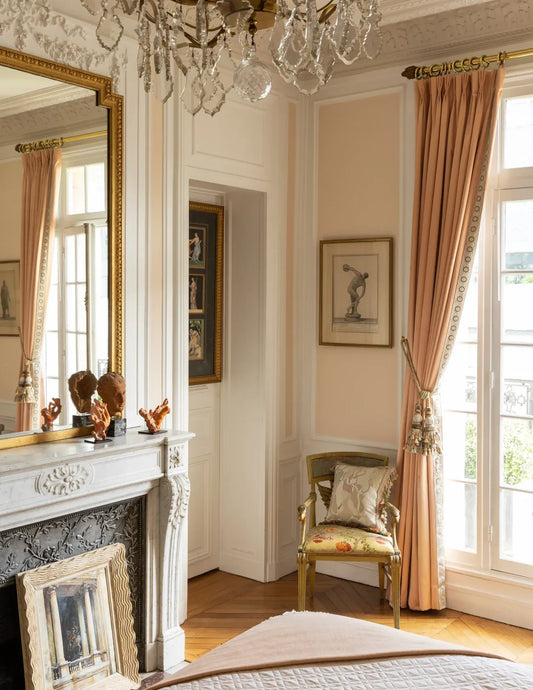 Samuel & Sons Bagatelle Double Tassel Tieback Dewdrop Silk Cotton Wood MSRP USD 700 Each