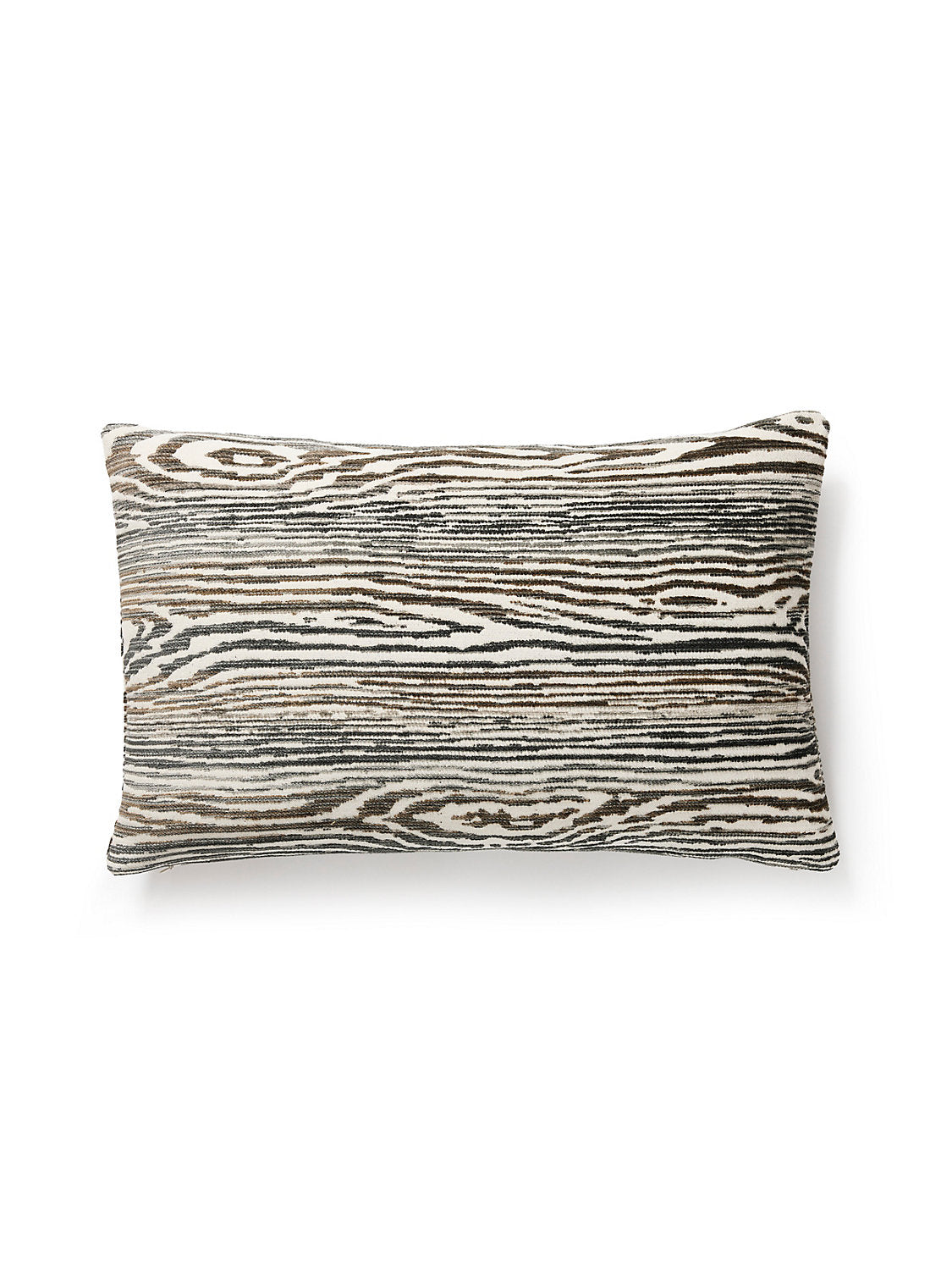 Scalamandre Muir Woods 14 X 22 - Graphite Decorative Pillow