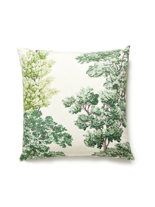 Old World Weavers Central Park 22 X 22 - Green Decorative Pillow
