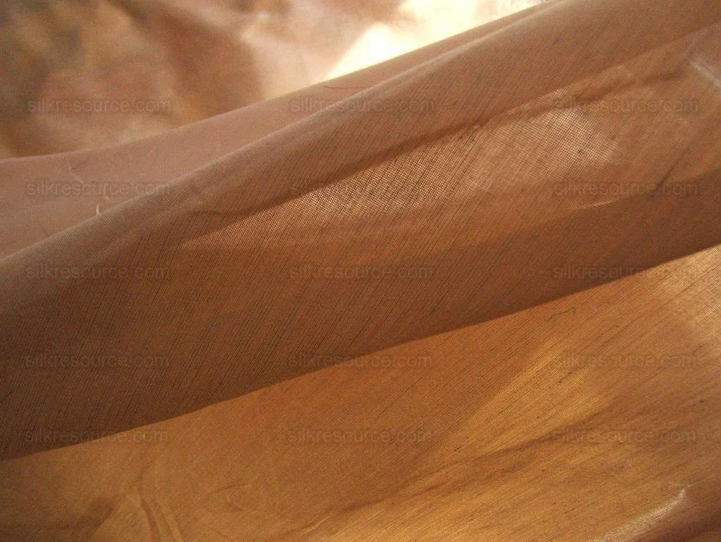 Scalamandre Old World Weavers Silky Viscose Sheer Rusty Rose Iridescent