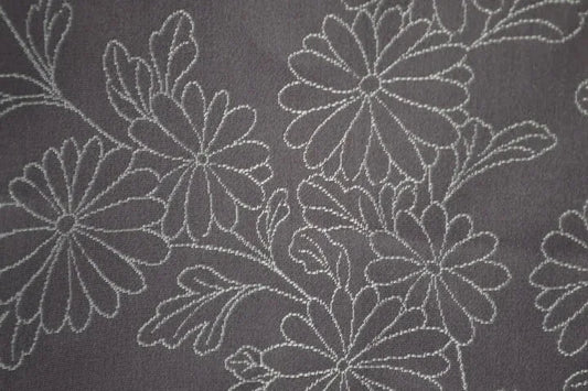 High Quality Japanese Silk Haori Jacket Dynamic Chrysanthemum