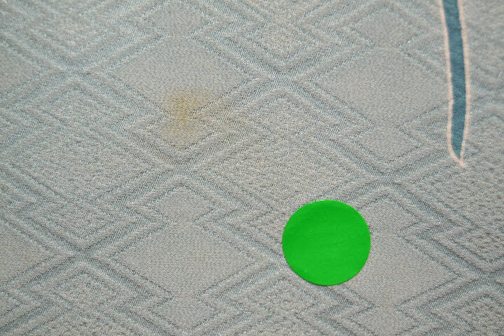 Vintage 100% Silk Haori Jacket Kimono Shibori Kikkyou Flower Pale Blue White @X25e