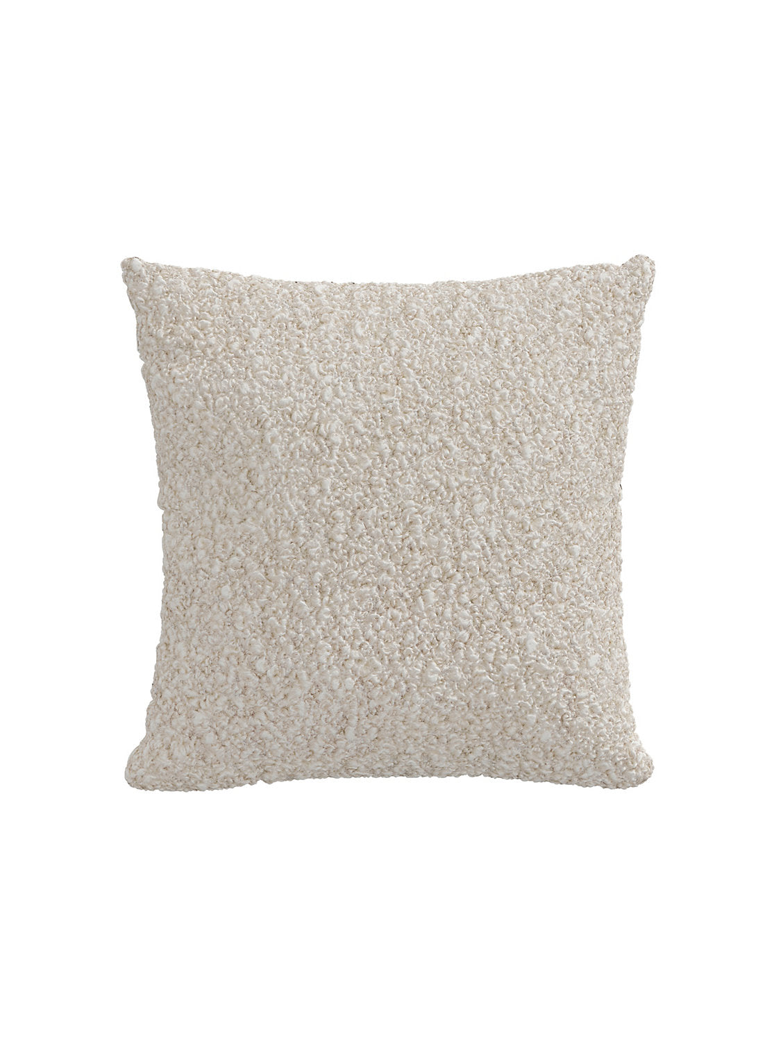 Scalamandre Plush Boucle 20 X 20 - Ivory Decorative Pillow