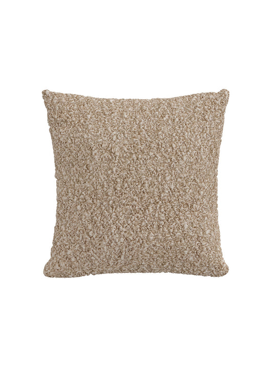 Scalamandre Plush Boucle 20 X 20 - Camel Decorative Pillow