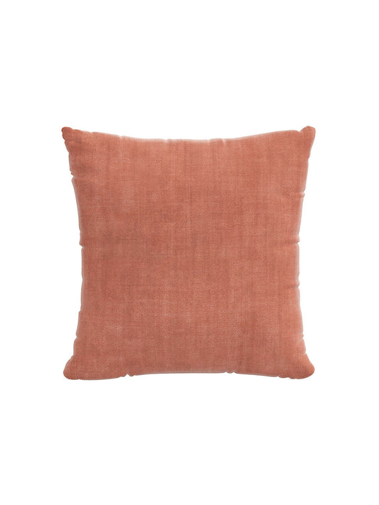 Scalamandre Lewis Velvet 20 X 20 - Nectar Decorative Pillow