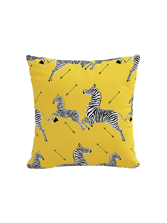 Scalamandre Zebras 20 X 20 - Sunbeam Decorative Pillow