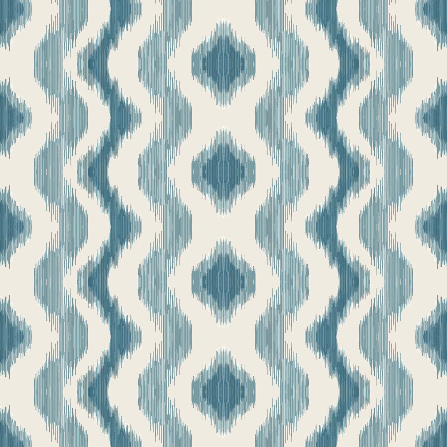 Special Order Kravet Gaston Y Daniela Cala Ferrera Azul Blue Linen White Ikat Southwestern Stripe MSRP USD284/y