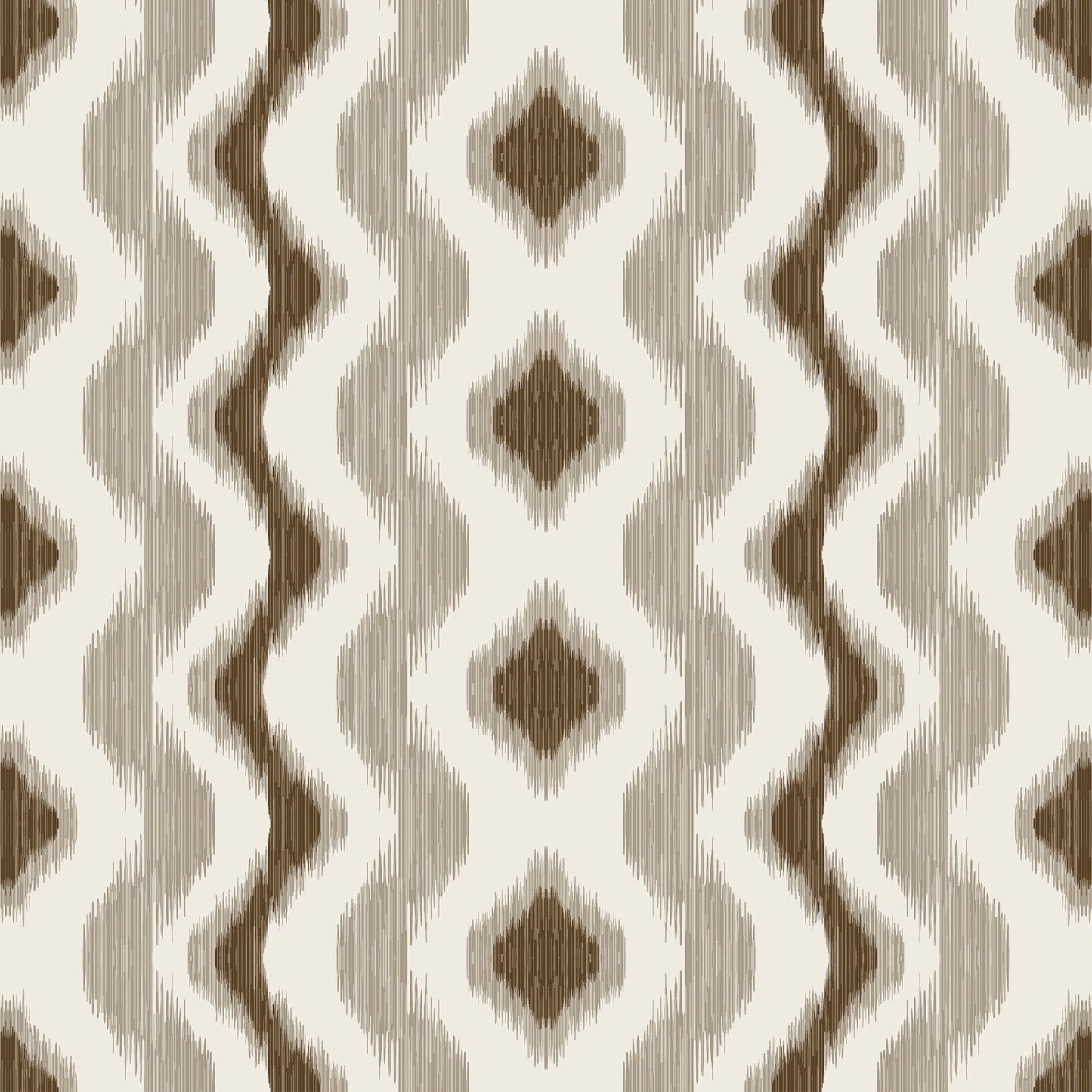 Special Order Kravet Gaston Y Daniela Cala Ferrera Topo Brown White Linen Ikat Southwestern Stripe MSRP USD284/y