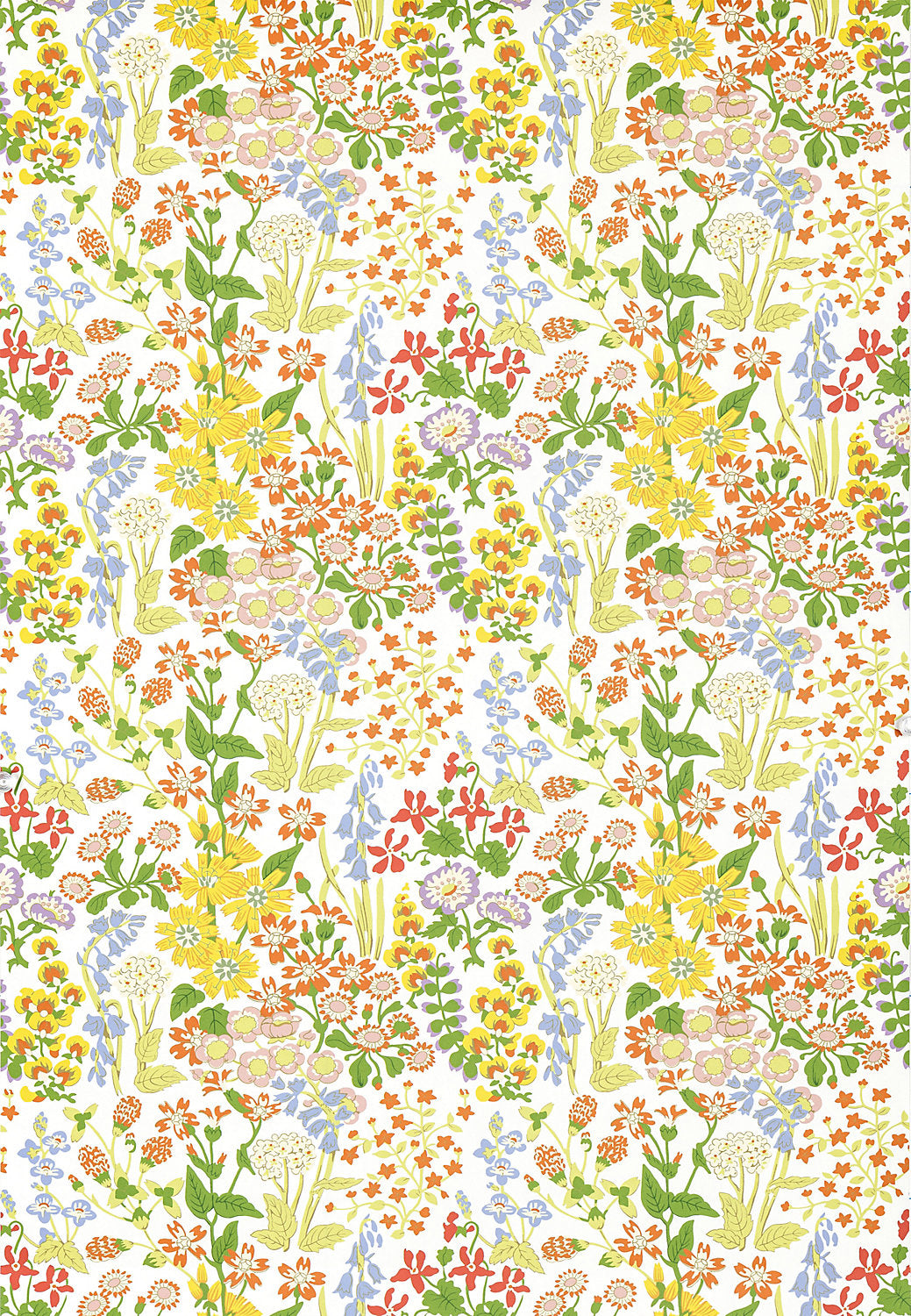 Grey Watkins Nymph Floral Springtime Wallcovering