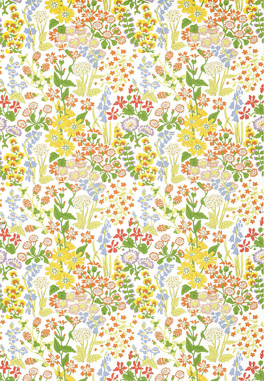 Grey Watkins Nymph Floral Springtime Wallcovering