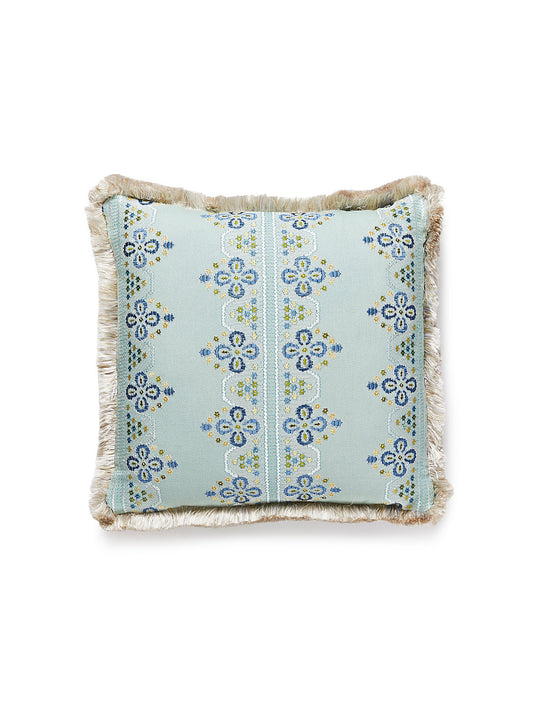 Grey Watkins Imogen Embroidery 18 X 18 - Seabed Decorative Pillow