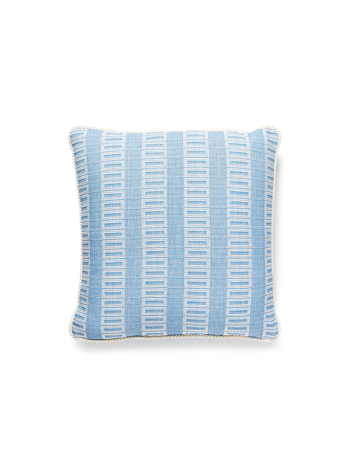 Grey Watkins Lark Stripe 18 X 18 - Bluebell Decorative Pillow