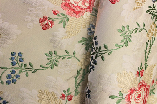Special Order Scalamandre Tassinari & Chatel St Cloud Creme Cream Floral Historic Silk MSRP USD3232/y