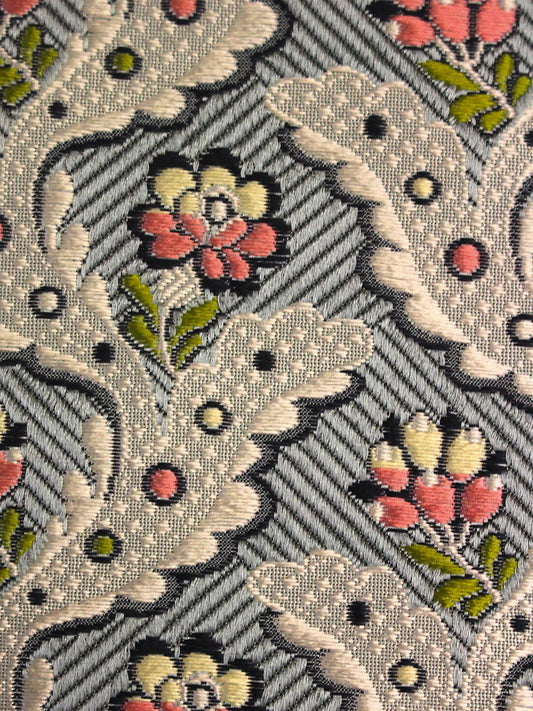 Special Order Scalamandre Tassinari & Chatel Royal Danceny Pastel Blue Floral Historic Silk MSRP USD2960/y