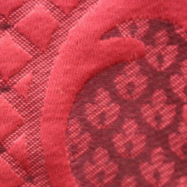 Scalamandre Louis Philippe Pourpre Purple Gold Damask Linen Silk MSRP USD1764/y