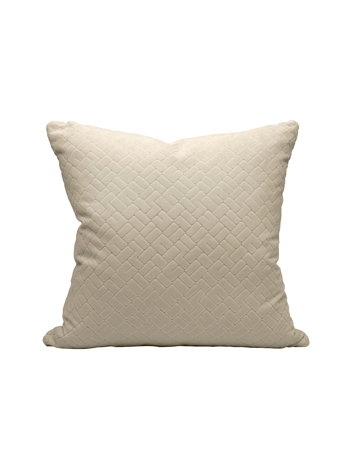 Scalamandre Vallauris Velvet 22 X 22 - Dune Decorative Pillow