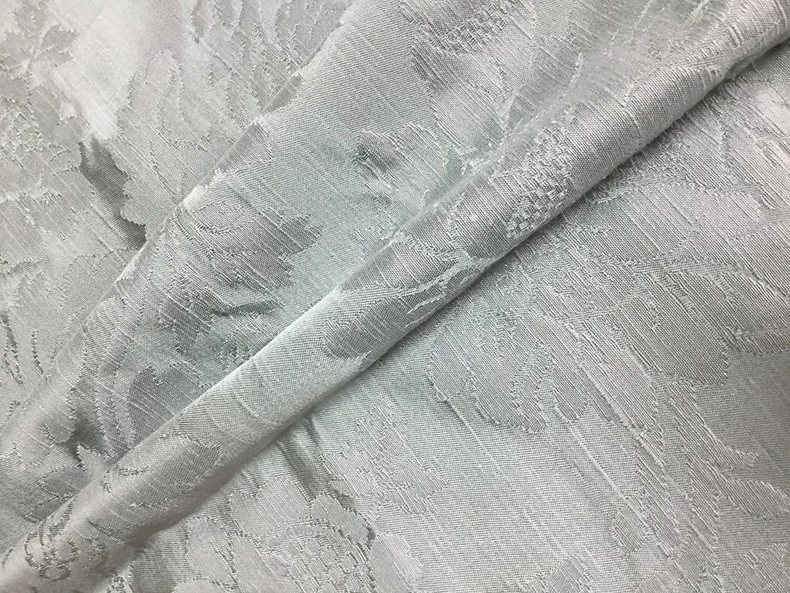 Scalamandre Delacroix Marine Blue Viscose Damask Historic MSRP USD 596/y