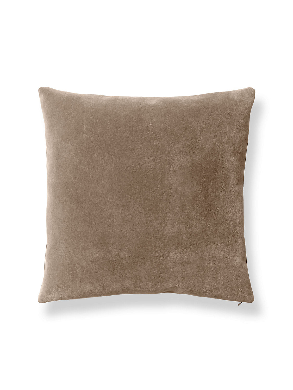 Scalamandre Georgia Suede 22 X 22 - Canyon Decorative Pillow