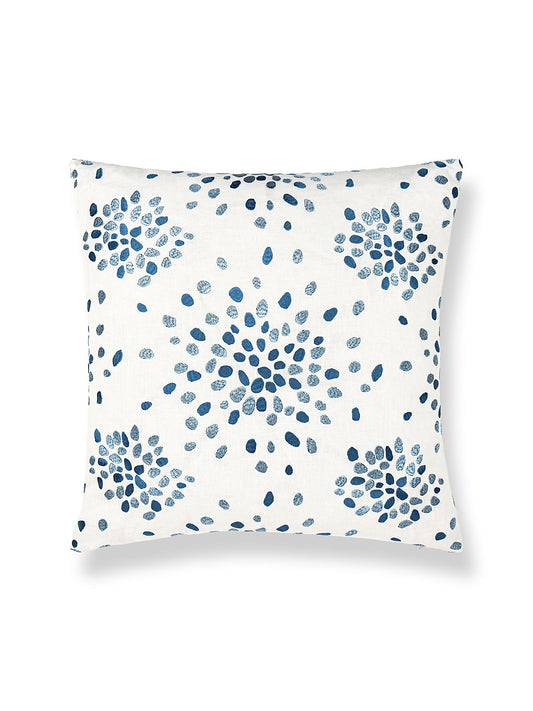 Hinson Firefly Embroidered 22 X 22 - Blue Decorative Pillow