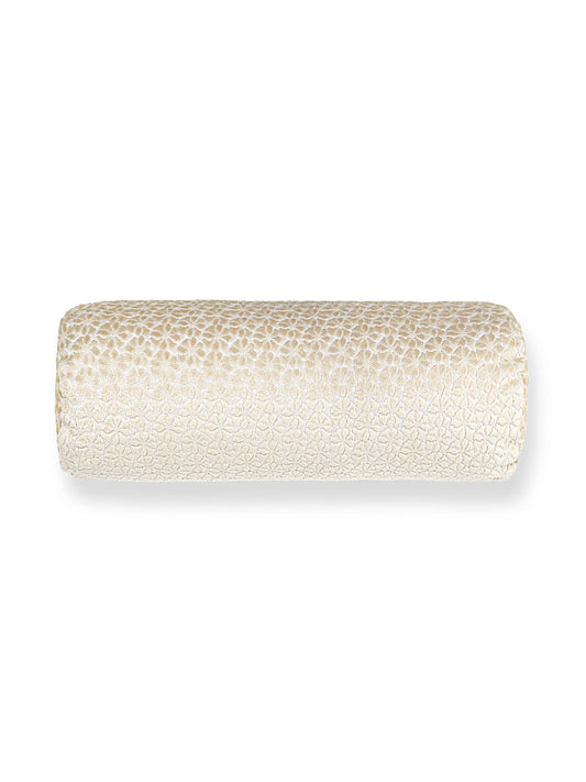 Scalamandre Petal Velvet 21 X 7 - Ivory Decorative Pillow