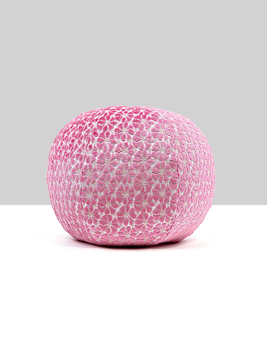 Scalamandre Petal Velvet 12 DIA - Pinks Decorative Pillow