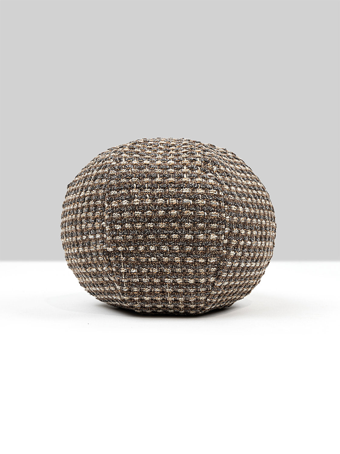 Scalamandre Heatherton 12 DIA - Walnut Decorative Pillow