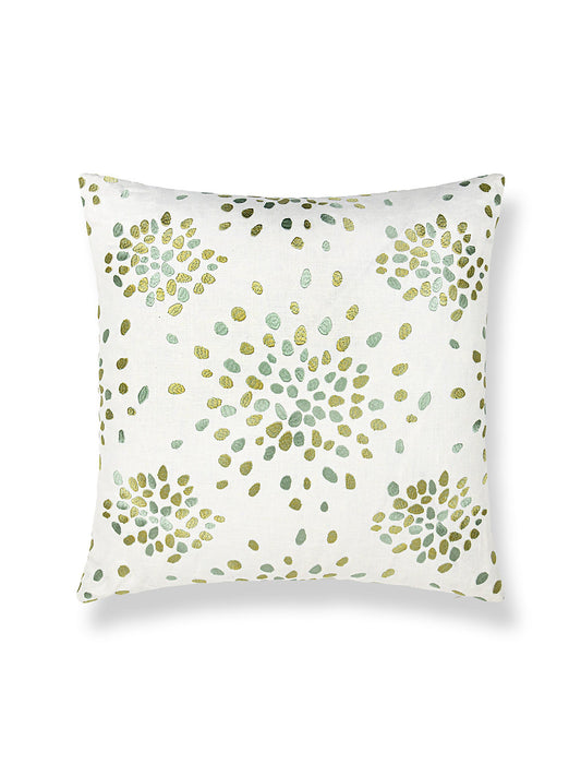 Hinson Firefly Embroidered 22 X 22 - Green Decorative Pillow