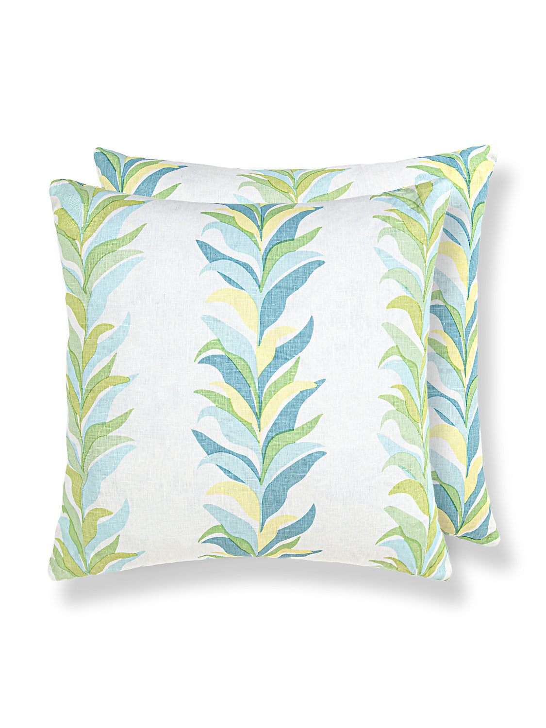 Scalamandre Chira Island 22 X 22 - Beachglass Decorative Pillow