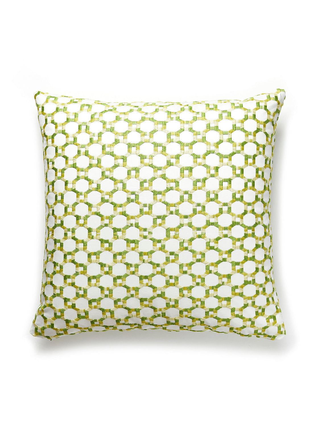 Hinson Island Trellis 22 X 22 - Green Decorative Pillow