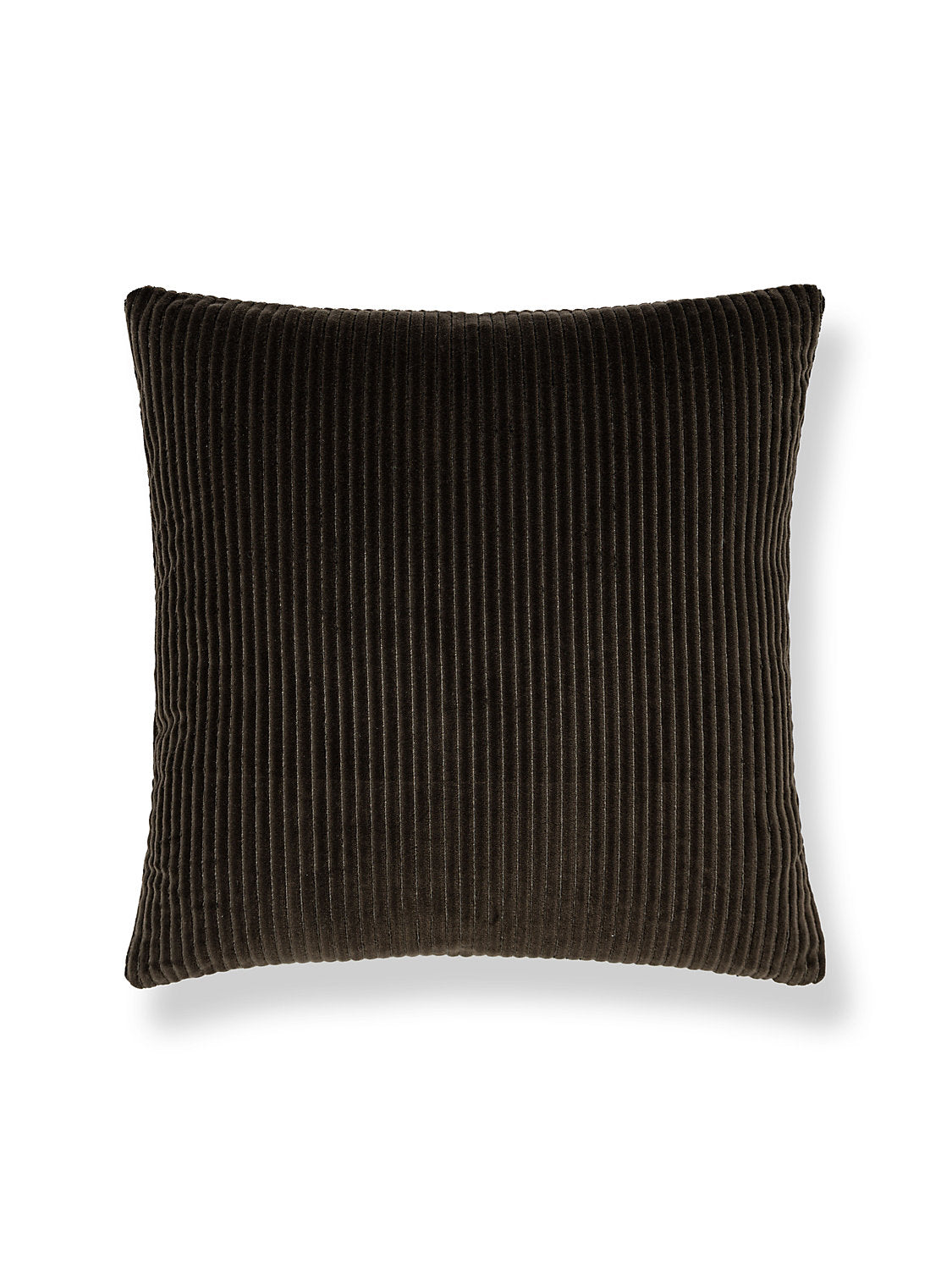Scalamandre Highlight 22 X 22 - Brown Decorative Pillow