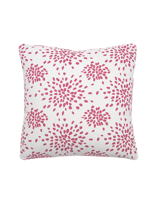 Hinson Fireworks 22 X 22 - Cupcake Pink Decorative Pillow