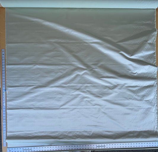 Mirror Lake Silk Satin with Cotton Smooth Minty Green MSRP USD 360+/yard