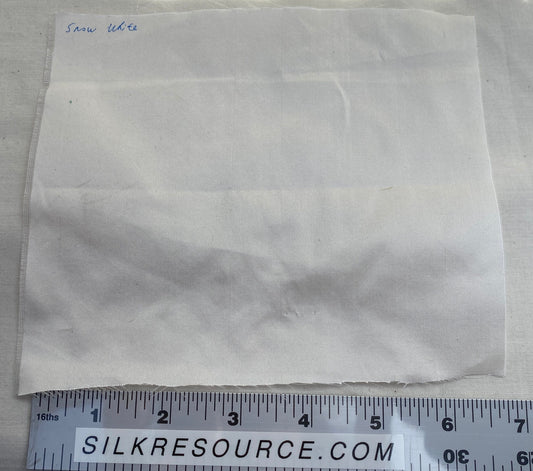 High end Shangri-la 100% Silk Dupioni Snow White Radiance MSRP USD 186/yard