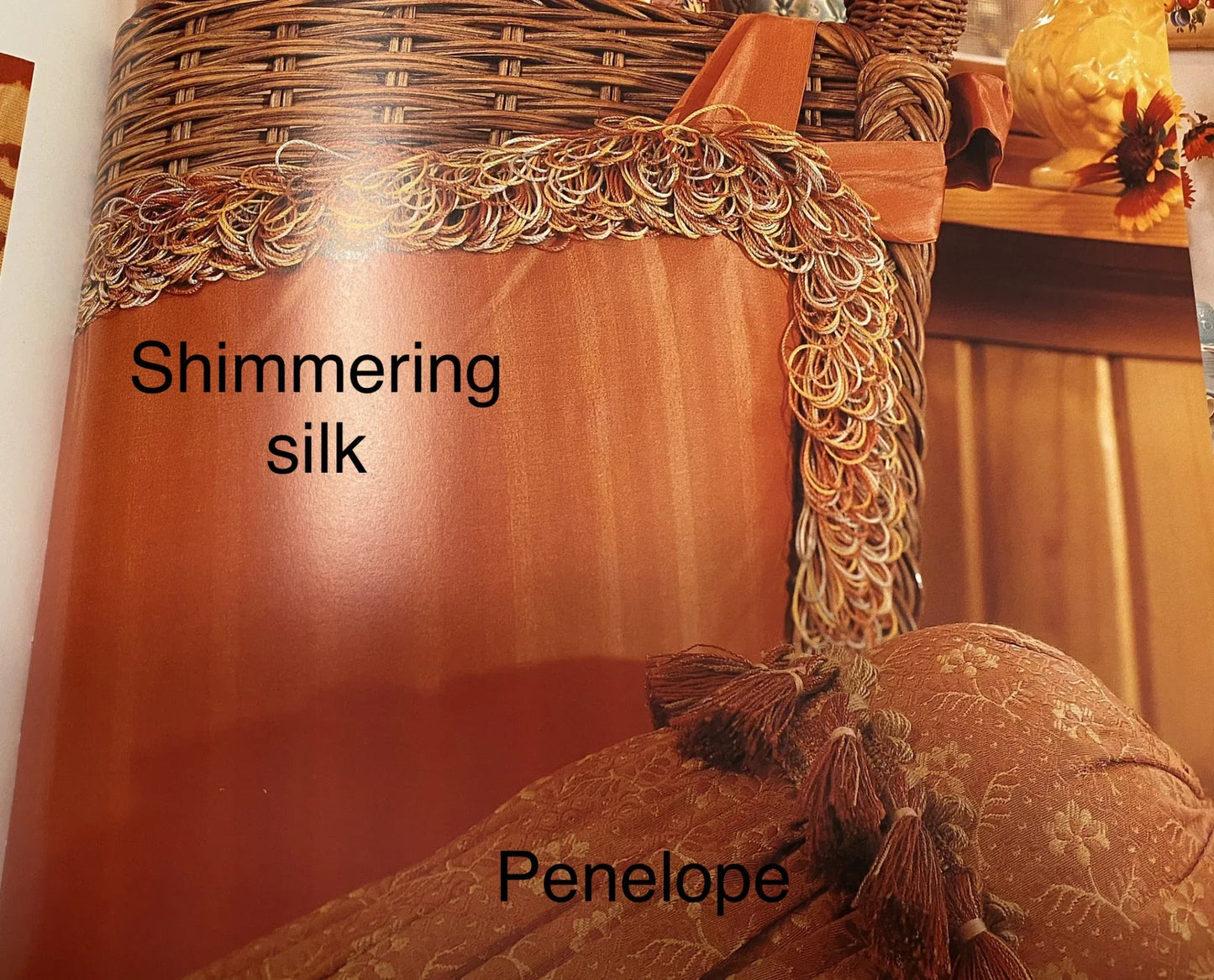 1.3yscalamandre Penelope Petit Flower Silk Lampas Grey Taupe Tan