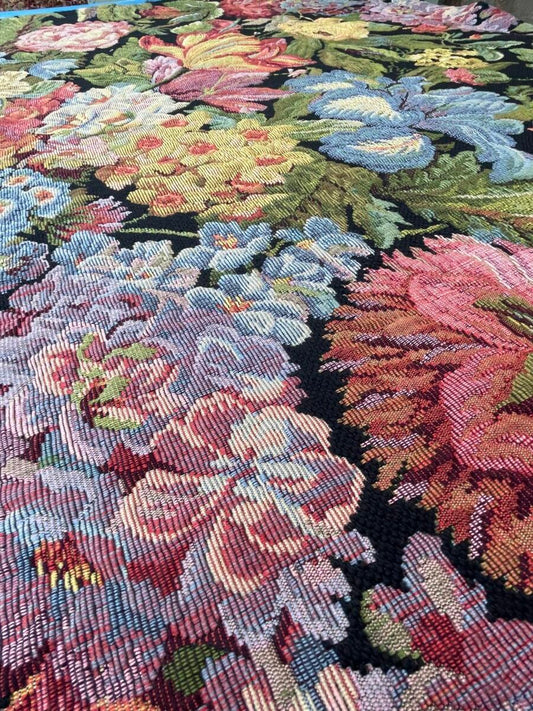 BerkBox44-8 Scalamandre Heavy Tapestry Caspio Black - 1.25 Yards