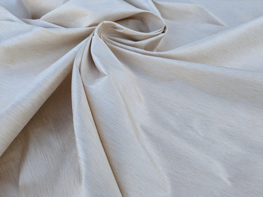 Scalamandre Diffusion Taffeta Ivory Cream White Silk Solid Texture MSRP USD294/y