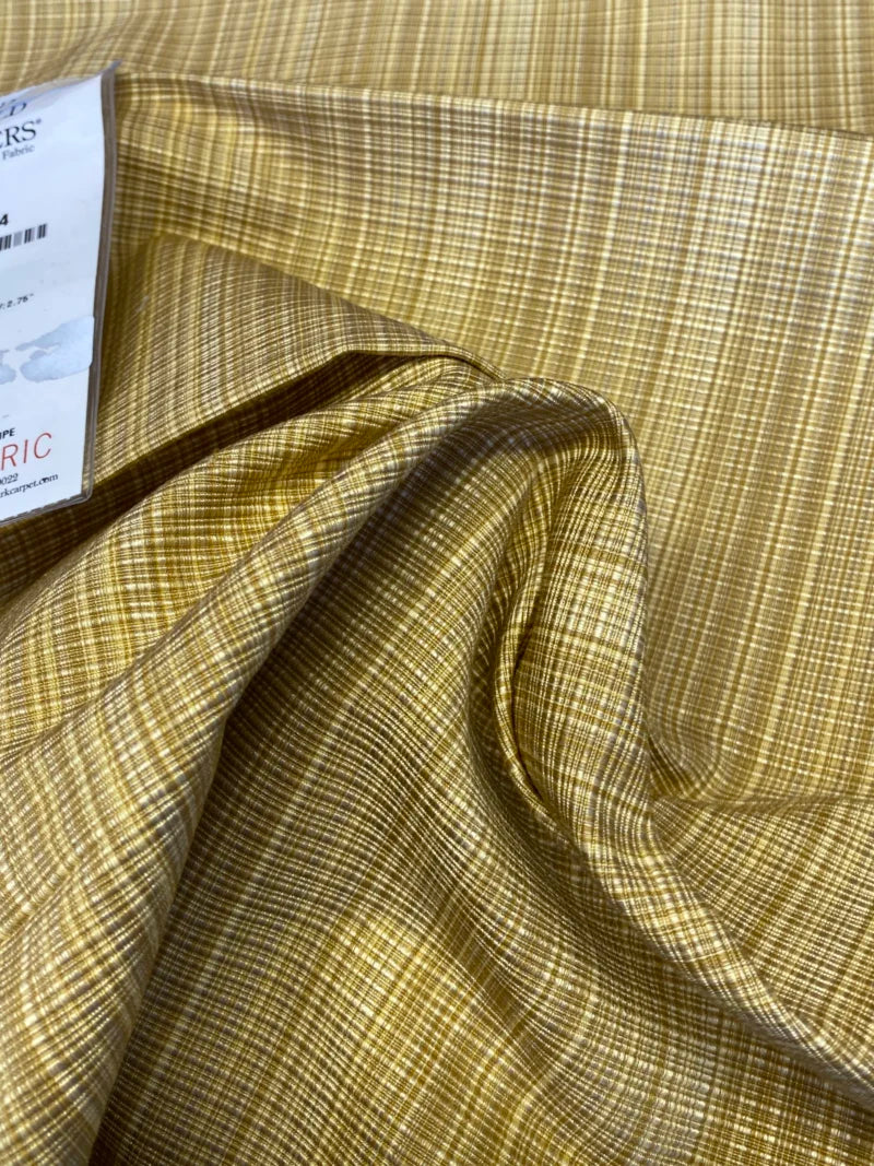 23 Berkbox72 Scalamandre Square Old World Weavers Umbria Maize Small Scale Strie Texture MSRP USD 342/y