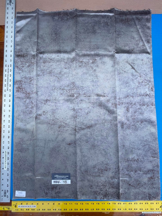 9 Berkbox48 37″x 27″ Scalamandre MONROE Gray Plain Solid Texture